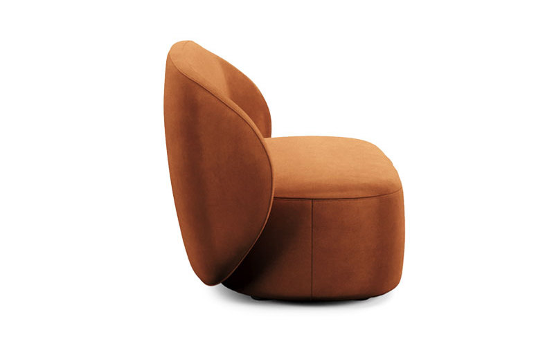Фото 3 - Диван Guest Loveseat коричневый 