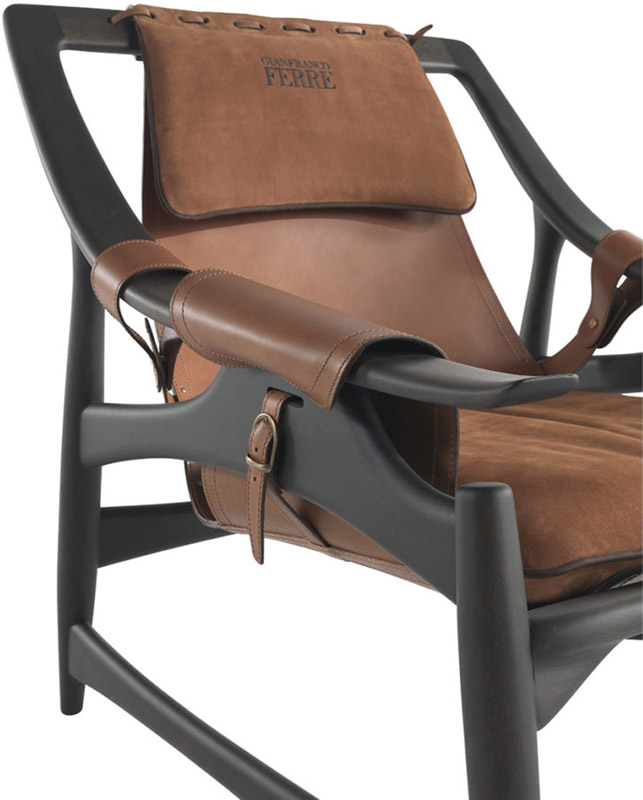 Фото 3 - Кресло Kalamaja коричневое 