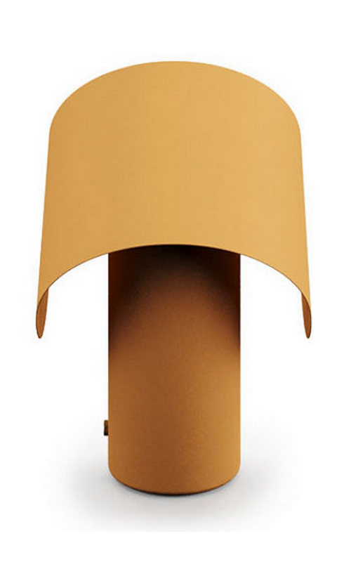 Фото 1 - Настольная лампа Caillou бронзовая 