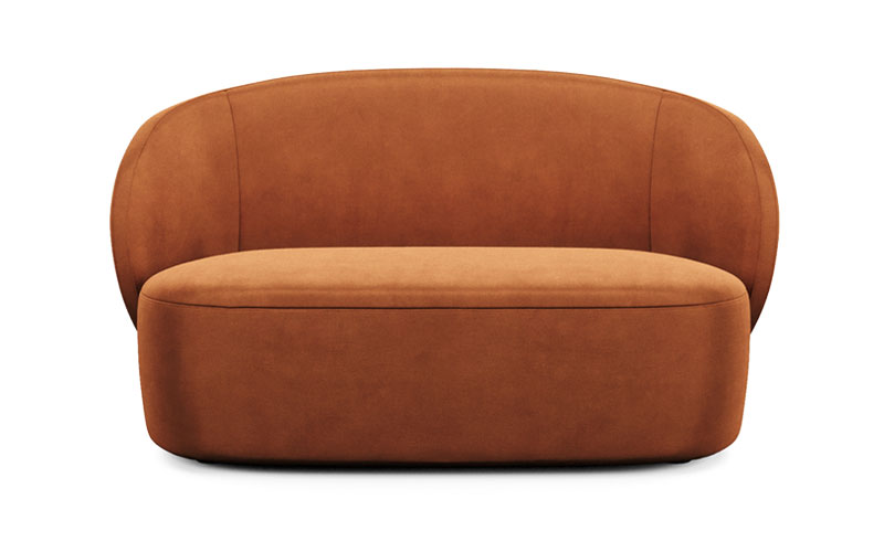 Фото 1 - Диван Guest Loveseat коричневый 
