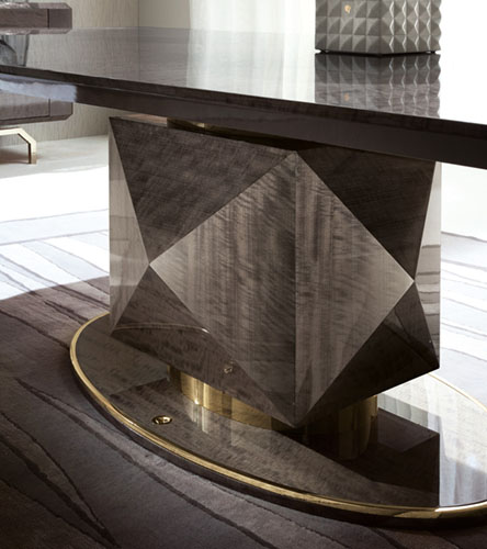 Фото 3 - Обеденный стол Infinity прямоугольный на деревянном основании 