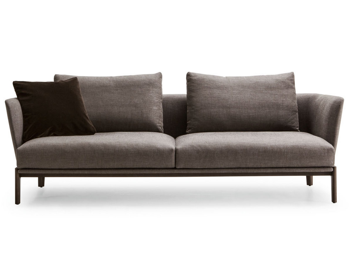 Фото 1 - Секционный диван Chelsea коричневый 