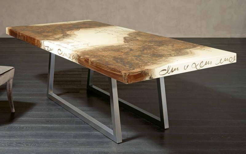 Фото 1 - Обеденный стол Decoro коричневый 