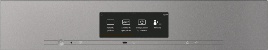 Фото 3 - Духовой шкаф Miele H7860BPX GRGR графитовый серый 