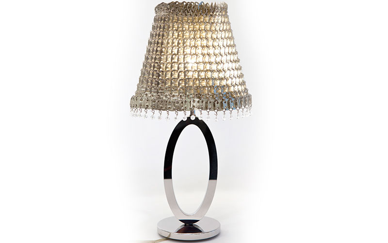 Фото 1 - Настольная лампа Egg с алюминиевым абажуром 