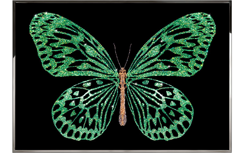 Фото 1 - Декоративная работа Green Butterfly 
