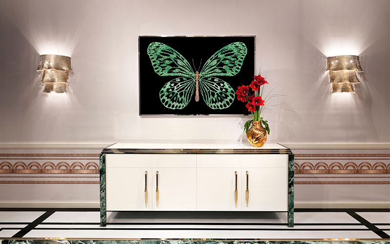Фото 2 - Декоративная работа Green Butterfly 