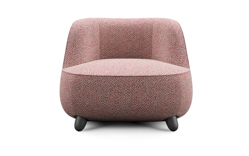 Фото 1 - Кресло Gradisca розовое 