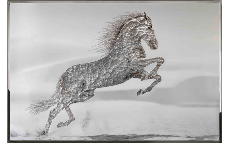 Фото 1 - Декоративная работа Silver Horse 