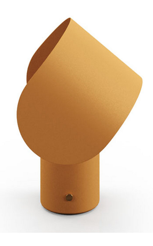 Фото 3 - Настольная лампа Caillou бронзовая 