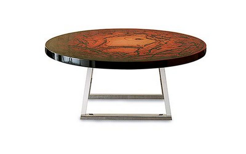 Фото 1 - Обеденный стол Decoro Round коричневый 