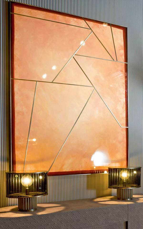 Фото 1 - Декоративная панель Gallery оранжевая 