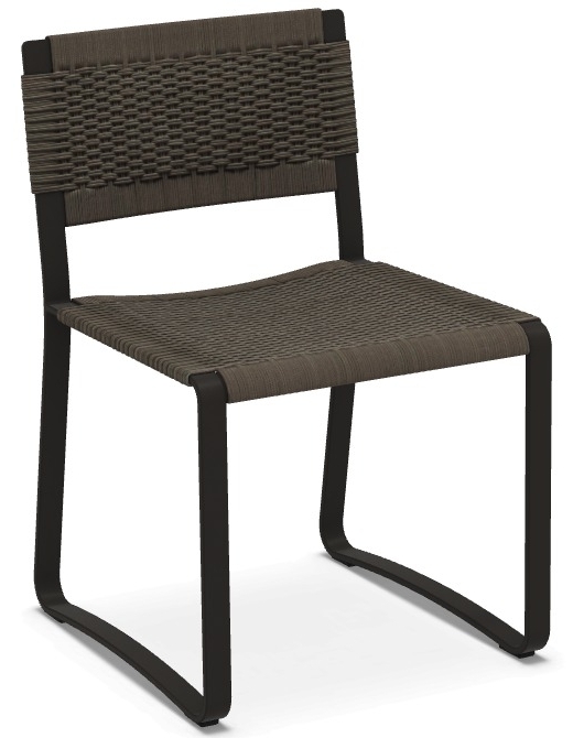 Фото 1 - Уличный стул Green point коричневый 