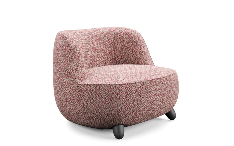 Фото 2 - Кресло Gradisca розовое 