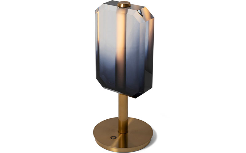 Фото 1 - Настольная лампа Lucente сапфировая 